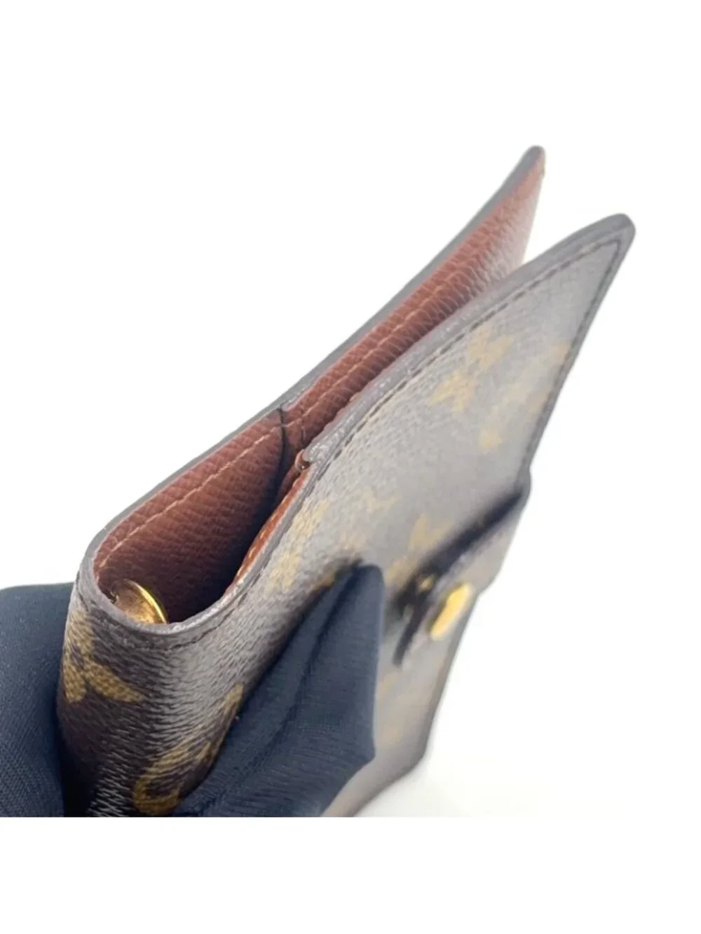 Louis Vuitton Agenda PM Brown Notebook Cover Gold
